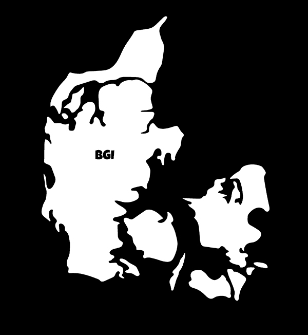 Denmark map on white background vector, Denmark Map Outline Shape Black on White Vector Illustration, High detailed black illustration map -Denmark.
